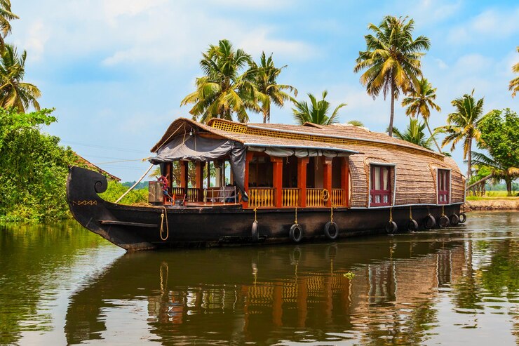 luxury houseboats in Kerala 